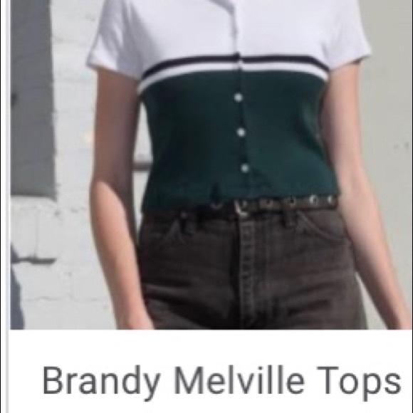Brandy Melville Collared Shirt - Picture 3 of 3